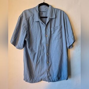 Tommy Bahama Silk Button Up Large